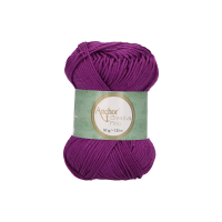 Novelo de Linha Creativa Fino nº 4, cor 282 roxo